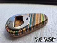 Image 4 of Striped Skateboard Magnetic Bottle Openers