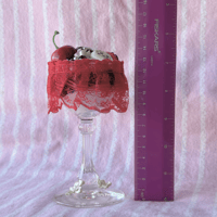 Image 2 of ⋆˚࿔ hello kitty x chiikawa sundae decor