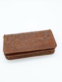 Image 19 of Syrian Leather Clutch Bags Geometric Print