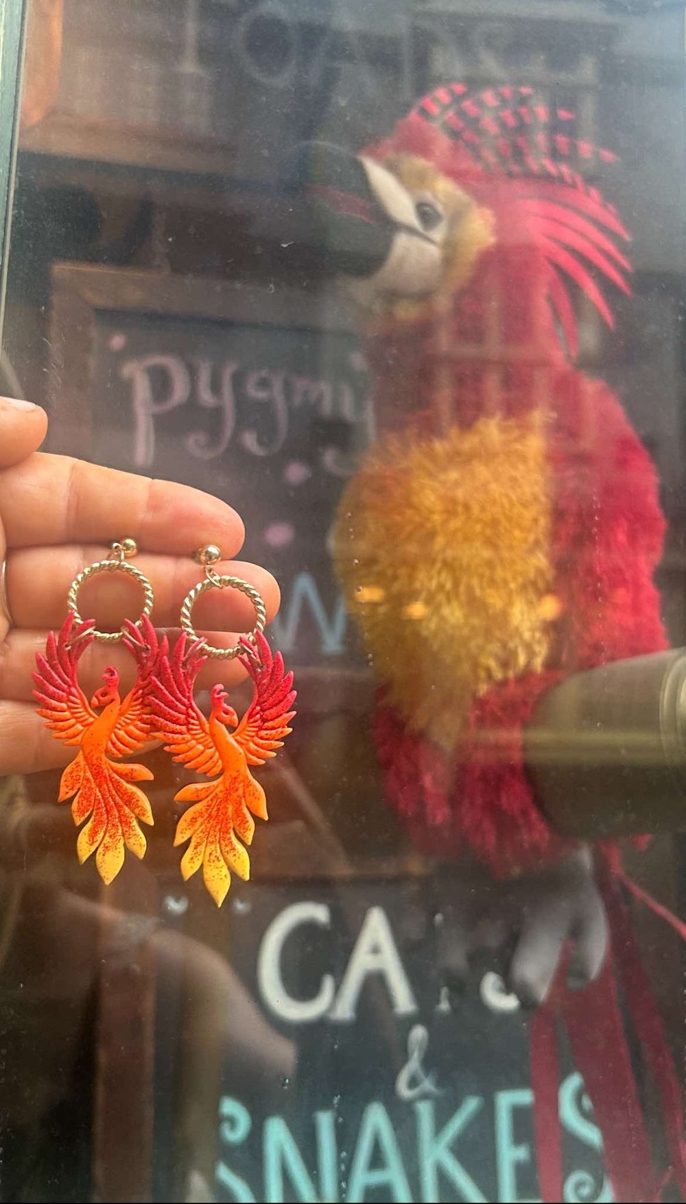 Image of Fiery Pheonix Dangles