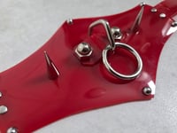 Image 3 of Shield Waist Belt PVC Red