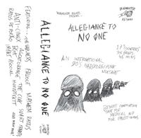 Image 1 of PREORDER: ALLEGIANCE TO NO ONE: An International 80s Hardcore/Punk Mixtape (Palestine Benefit) 