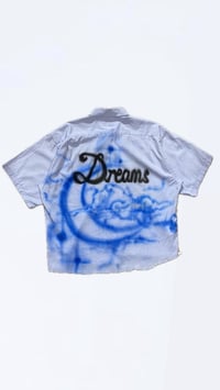 Image 1 of sleep hard / dreams button down