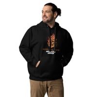 Image 2 of Flaming Skull Unisex Hoodie