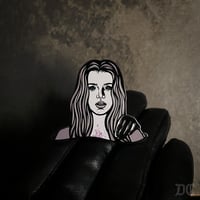 Image 2 of Witch of the Wood enamel pin