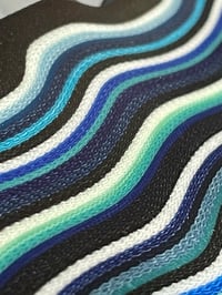 Image 1 of Blue Mexican Blanket Ripplecut G-carta