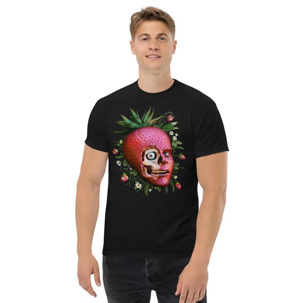 Image of Strawberry Skull Unisex T-shirt **LIMITED EDITION**