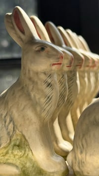 Image 4 of Chalkware Rabbit Pairs (7 pairs)