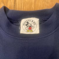 Image 2 of Vintage Mickey Mouse Navy Crewneck (L)
