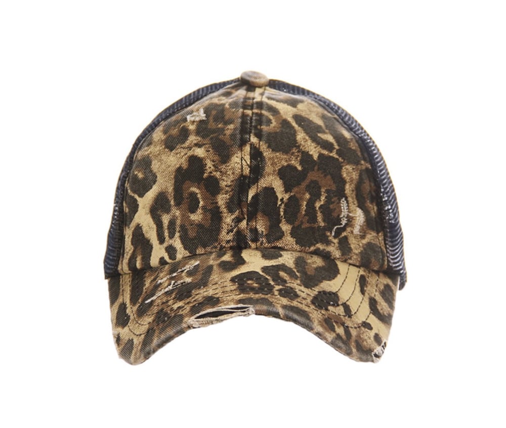 Image of Leopard Pony Cap