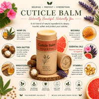 Image 1 of Cuticle Balm Hemp & Shea