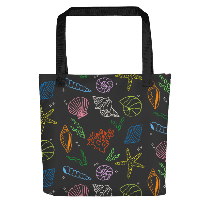 Image of Aquarium / Chroma Shells Tote Bag 