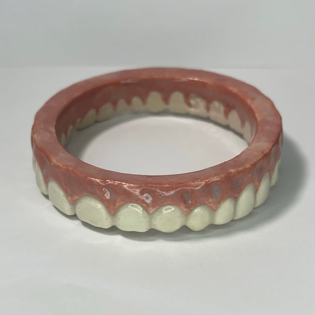 Teeth Bracelet A - 7.35 in Inner Circumference