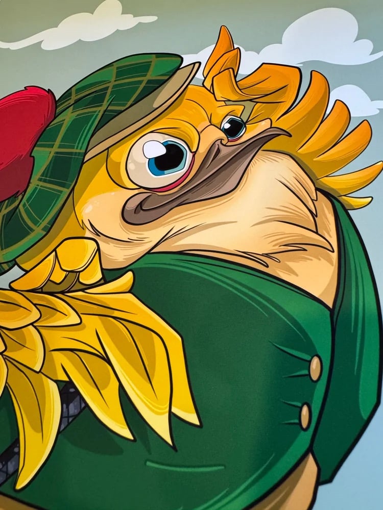 Image of masters birdie 8x10