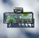 Image 4 of Floral Claw Clips Rectangles 