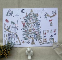 Image 1 of Carte de voeux *Sapin festif*