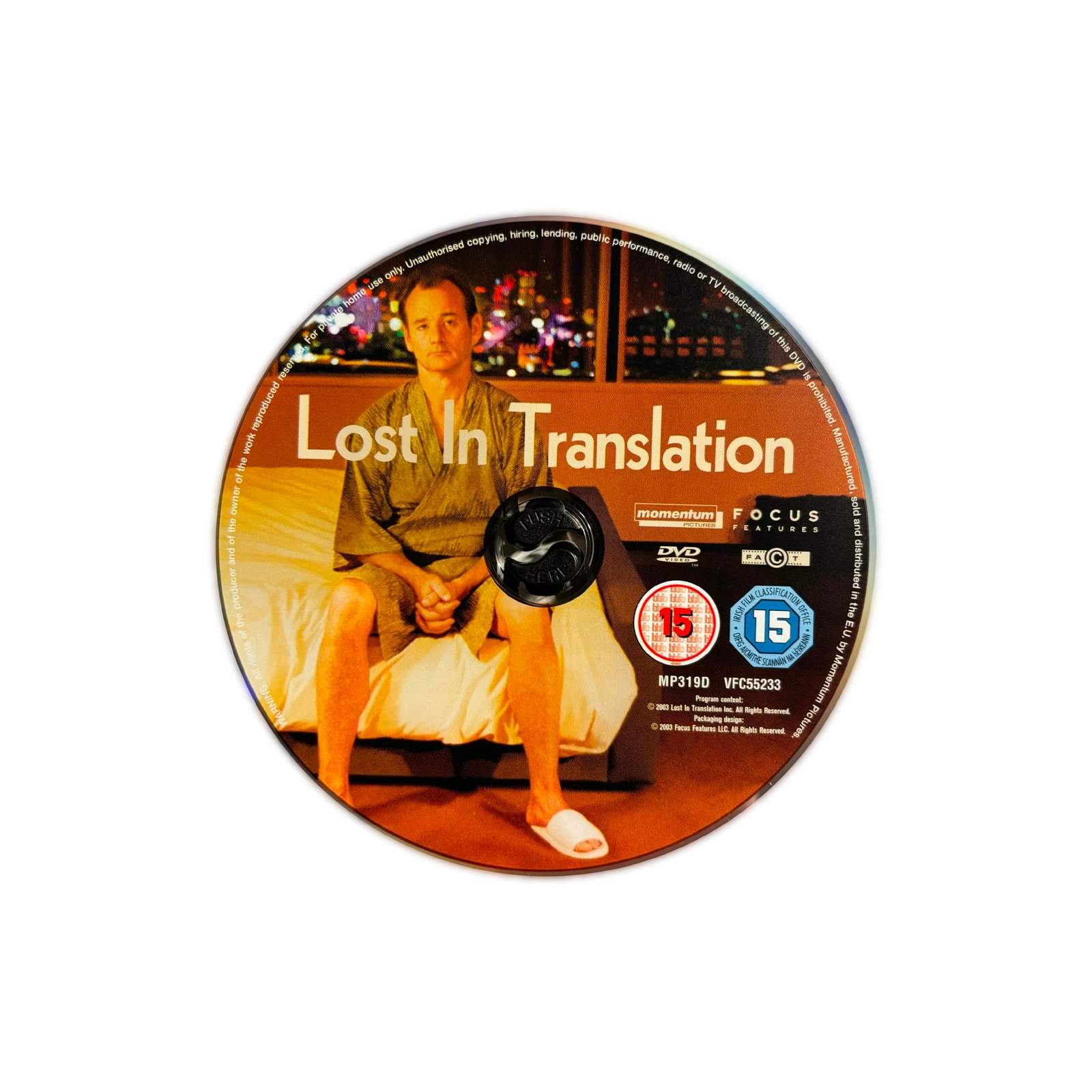 Lost In Translation DVD | Wolf Tapes