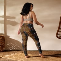Image 3 of Eye of the Dragon Yoga Leggings