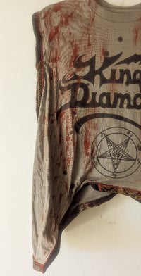 Image 3 of King Diamond redesigned band shirt
