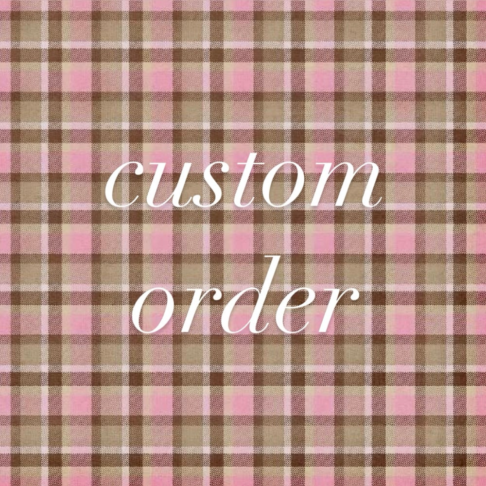 Image of custom order for Jomy