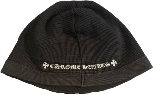 Image of Chrome Hearts Cross Motif Thermal Beanie