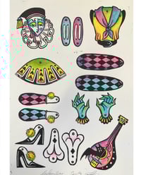 Image 2 of Cut-out-and-keep vamp paper clown