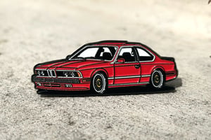 Image of KUWTB Kustoms x Vintage Bimmer E24 M6 Henna Red