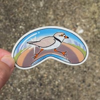Image 2 of Chicago Piping Plover 3” Sticker