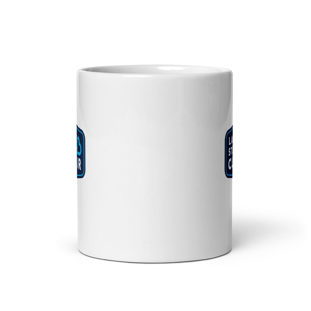 Lake St. Clair White glossy mug