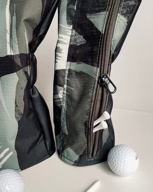 Image of Custom Upcycled Nike Headcover Set - Green Camo