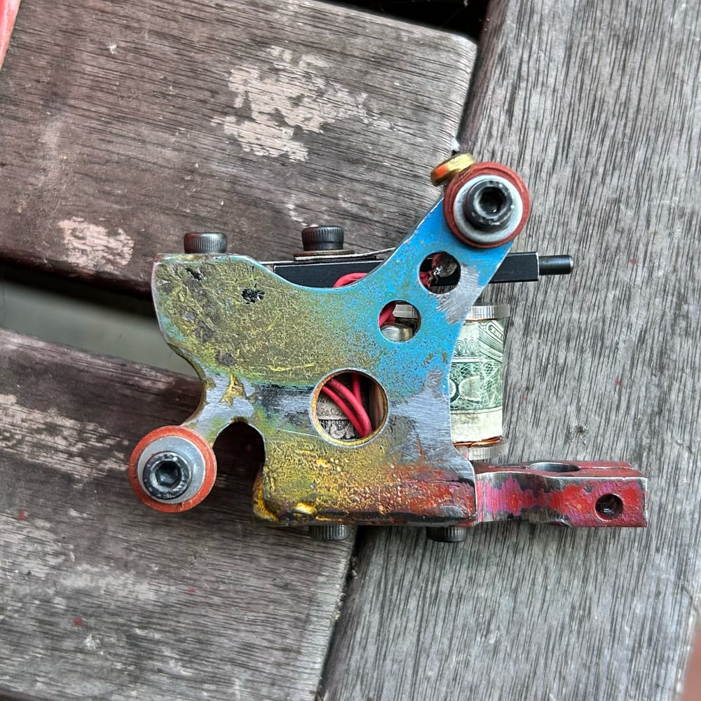 Handmade custom - FUNKY DOLLARZ - medium liner (5-11)