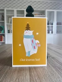 Image 1 of Chat-leureux Noël 
