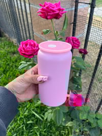 Image 4 of 16oz Stainless Steel Macaroon Sublimation Can 