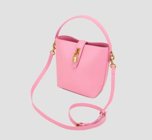 Image of URBANKEY PINK BUCKET BAG- Crossbody