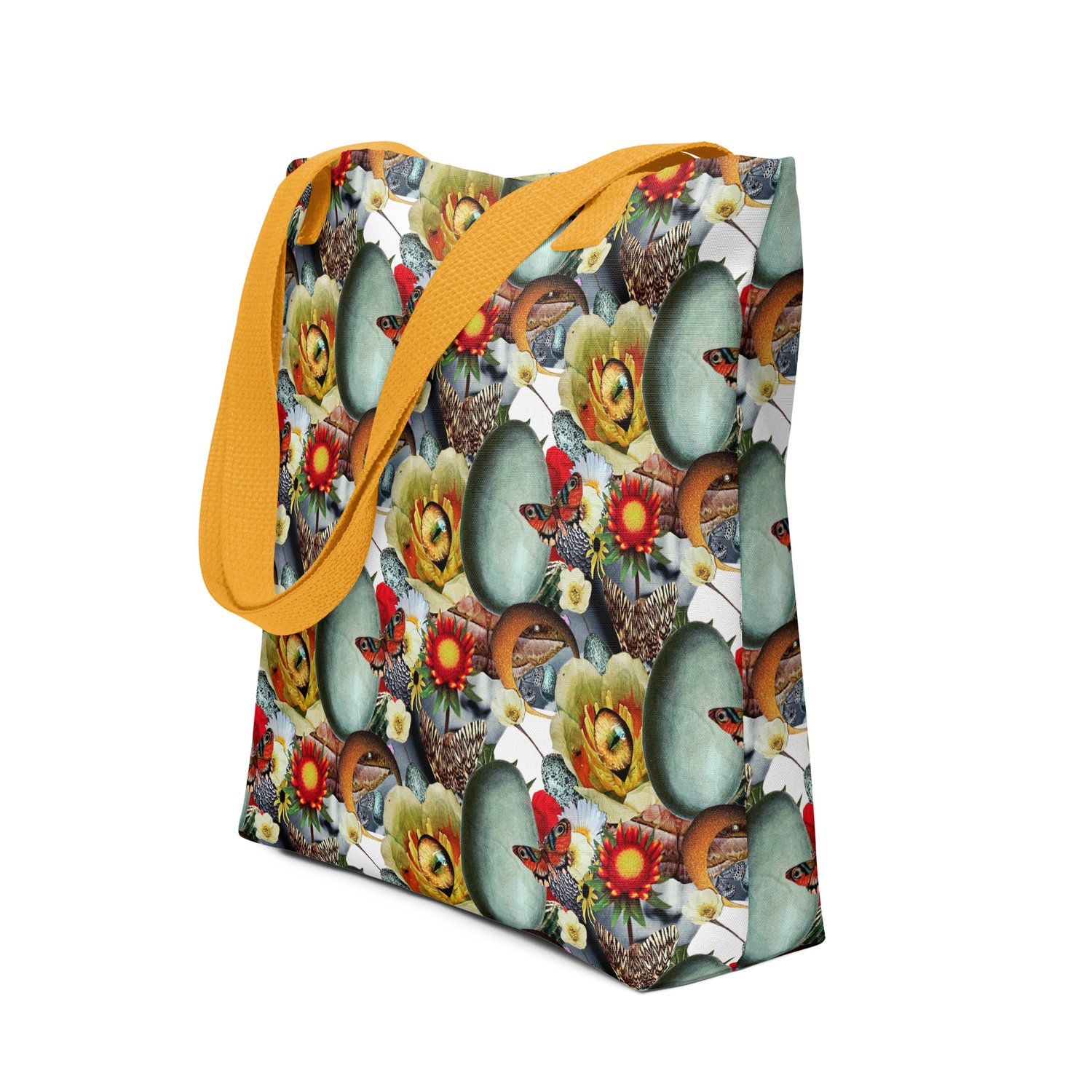 Image of EGGcellence - Surreal Eyes - All Over Print Tote Bag