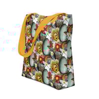 Image 4 of EGGcellence - Surreal Eyes - All Over Print Tote Bag
