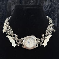 Image 4 of Winged Watches Necklace