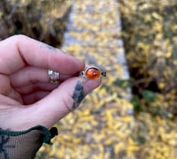 Image 1 of Hessonite Garnet Moon Phase Ring~6