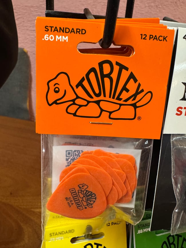 Tortex Picks Orange
