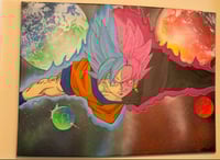 Image 3 of “DragonBall Dichotomy” 20x24 Canvas