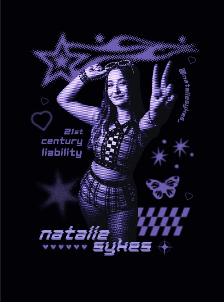 Image of *NEW* Natalie Sykes Y2K T-Shirt