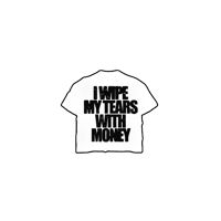 Image 1 of Hidden potential I wipe my tears with money oversize t-shirt 