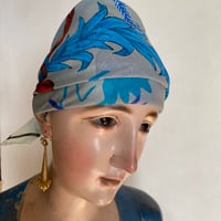 Image 4 of BLUE POPPY SCARF OR BANDANA