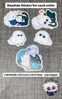 Image 4 of JJK Hidden Inventory Memes Enamel Pin Set [IN HANDS]