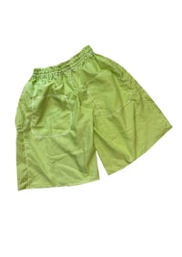 Image 3 of VICHY GREEN MAXI SHORTS