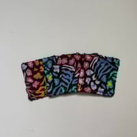 Image 4 of Neon Animal Print Reusable Makeup Remover Pads (Pack of 4) – Eco Friendly Washable Face Wipes