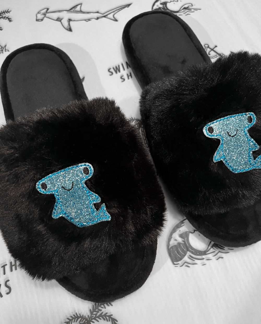 Glitter Hammerhead Slipper