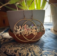 Image 4 of “Savage” hoops 
