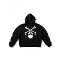 Image 2 of SKULLNBONEZ Zip Hoodie