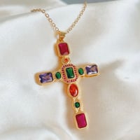 Image 3 of Stained Glass Cross